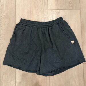 Vuori Women's Teal Heather Athletic Shorts